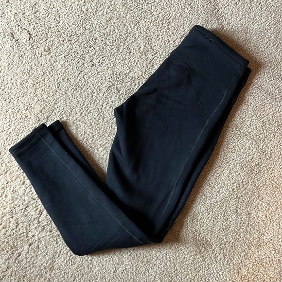 Athleta fleece lined Altitude Tights - Picture 1 of 5